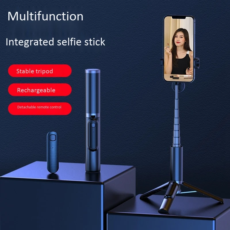 

Wireless Bluetooth Selfie Stick Foldable Aluminum Alloy Tripod with Wireless Remote for iPhone Android Smartphone