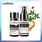 Эссенция для быстрого и мощного роста волос LANBENA + спрей, 2 шт., жидкое лечебное масло для предотвращения выпадения волос Уход питание г., 20 мл