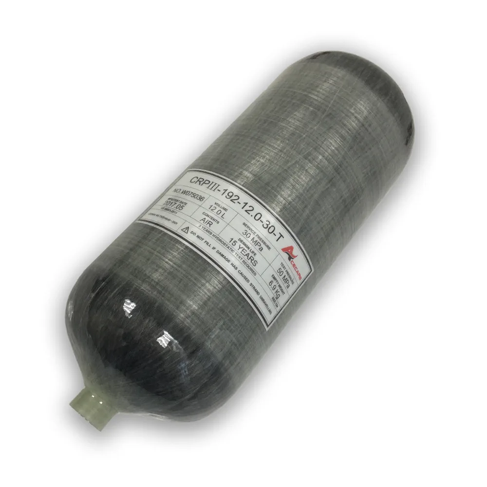 AC3120 12 л цилиндр Pcp бак 4500PSI ГБ пневматическая винтовка Condor Airforce Дайвинг