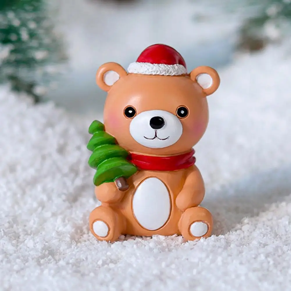 Рождественская статуя в скандинавском стиле с изображениями Санты и лося