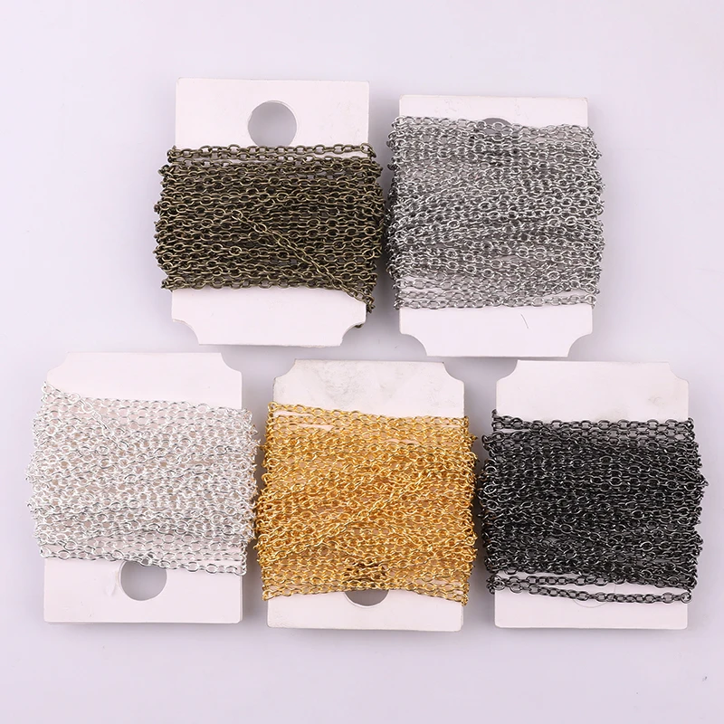 Цепочка удлинитель для ювелирных изделий кольцо с открытыми звеньями под