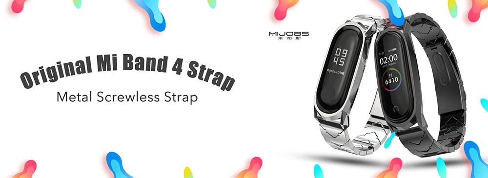 HANGRUI mi Band 4 металлический ремешок из нержавеющей стали для Xiaomi mi Band 4/3 Замена браслета mi band 4 совместимый ремешок с пряжкой