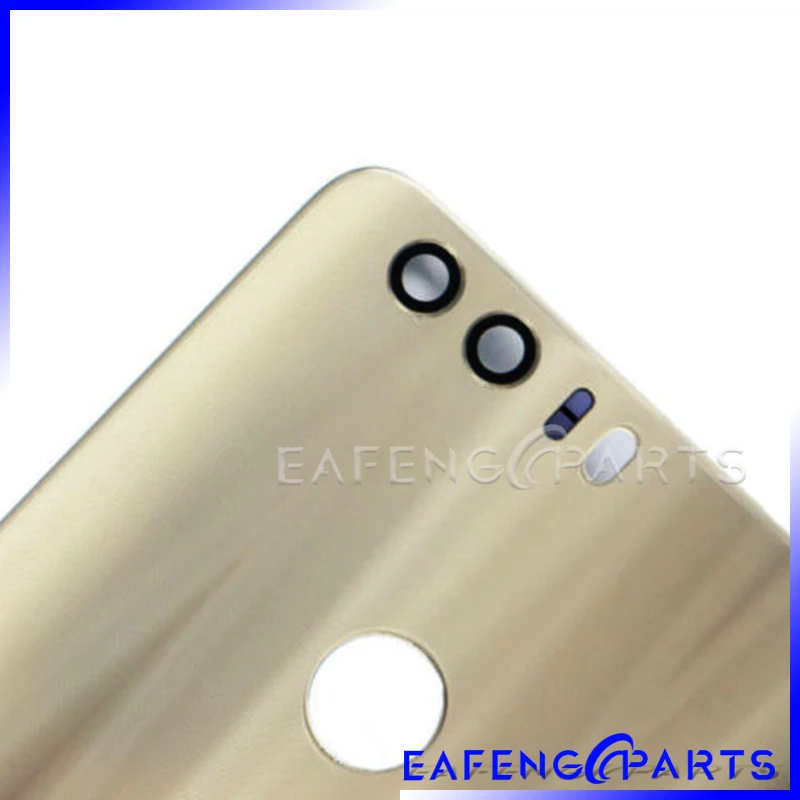 Задняя крышка батареи для huawei Honor 8 корпус задняя стеклянная панель с объективом