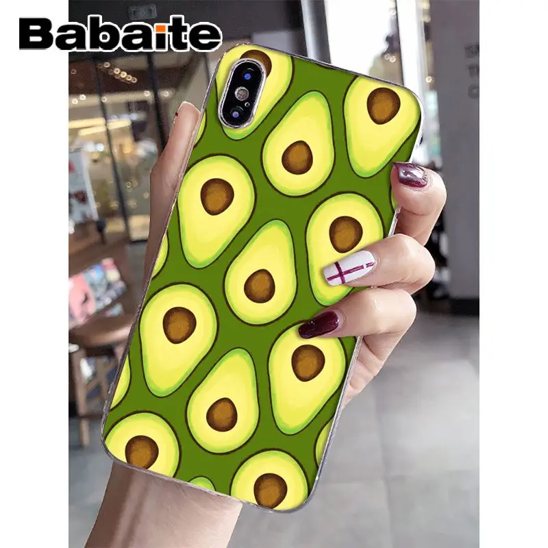 Авокадо принты золотой тропический тип мягкие Аксессуары для мобильных