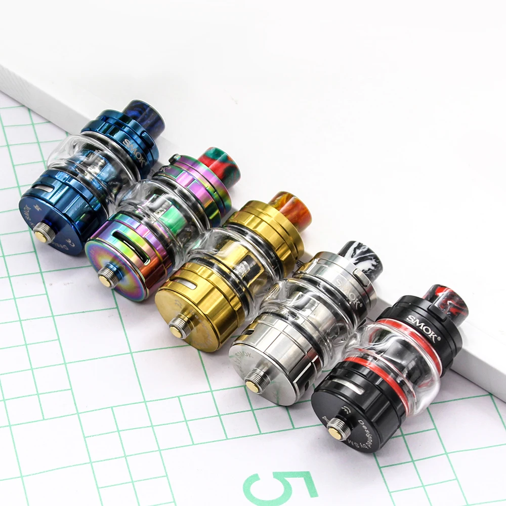 Оригинальный SMOK TF бак 6 мл электронная сигарета вейп атомайзер 510 резьба T F сетка