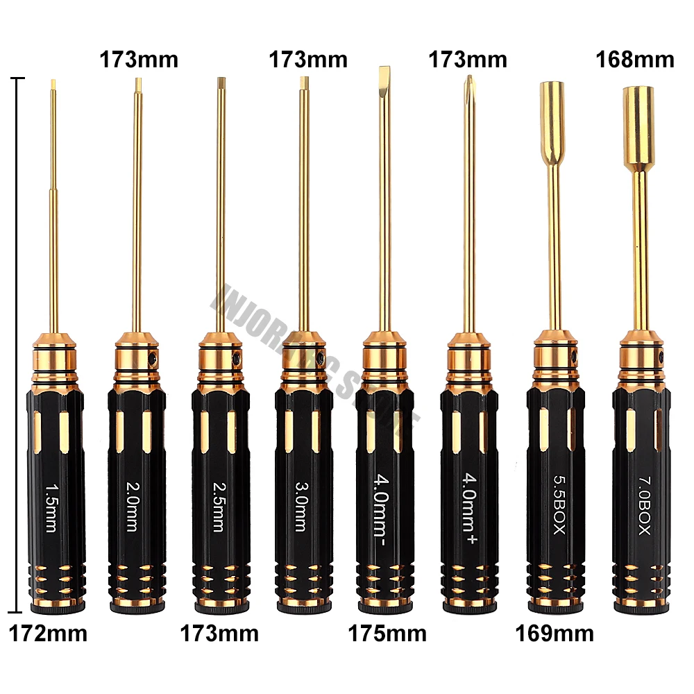 8 шт шестигранная отвертка injora 15