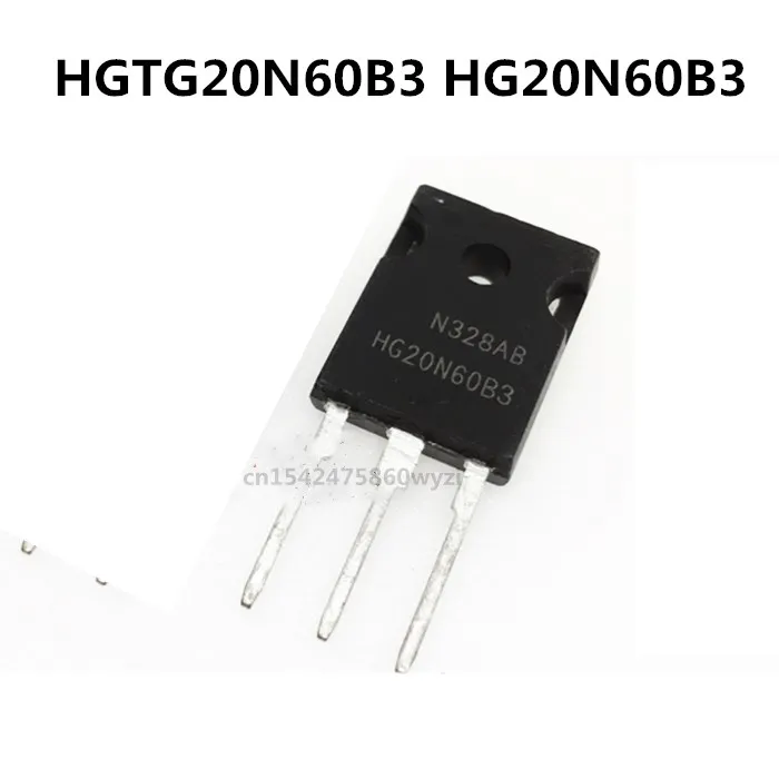 

Original 5pcs/ HGTG20N60B3 HG20N60B3 TO-247 IGBT 40A/600V