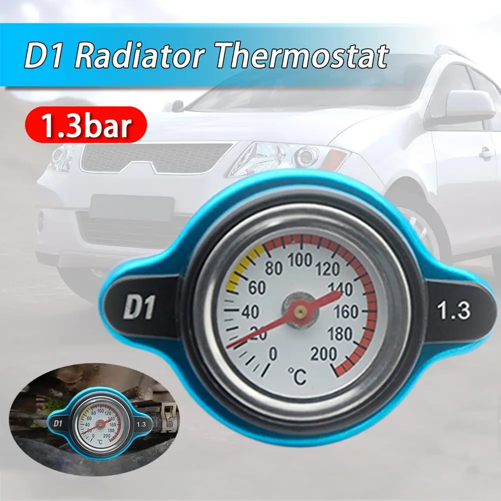 

Car Motorcycle Styling D1 Radiator Thermo Caps Tank Cover Water Temperture Gauge with Utility 0.9 Bar/ 1.1 Bar/ 1.3Bar