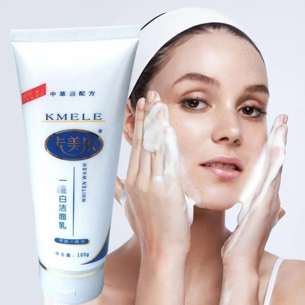 

2021 Nourishing Face Cleanser Moisturizing Brightening Clean Deep Cosmetics Marks Anti-Spots Whitening A9E9