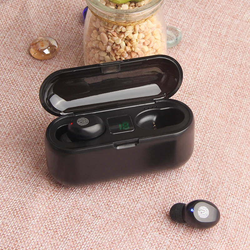 Ralyin 50 часов воспроизведения поддержка AAC TWS наушники V5.0 Bluetooth наушники беспроводные наушники для xiaomi с micphone power displa