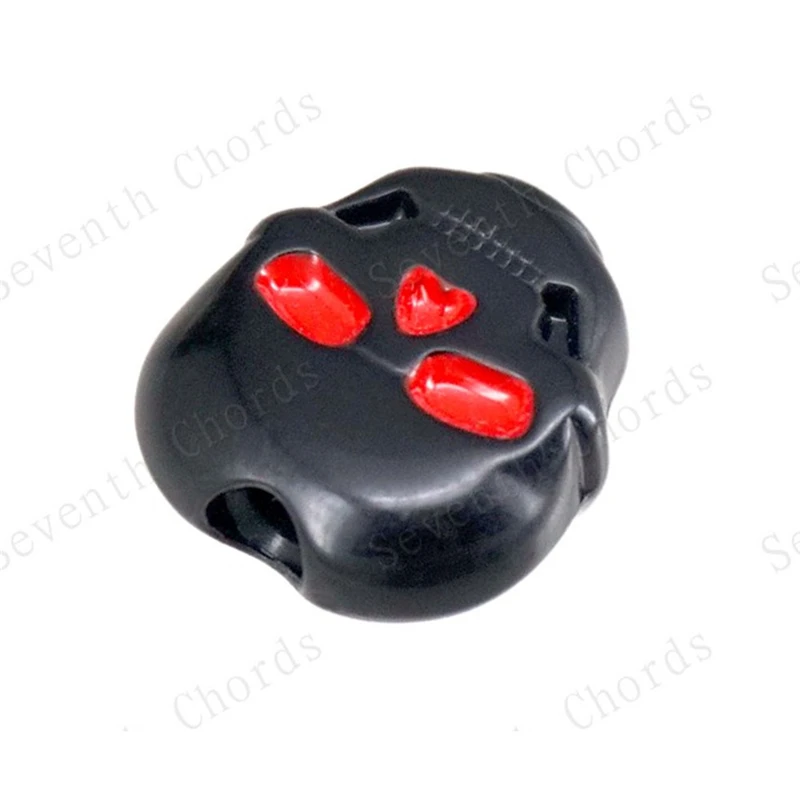 Черные струны для акустической электрогитары кнопки тюнинг ручки тюнера