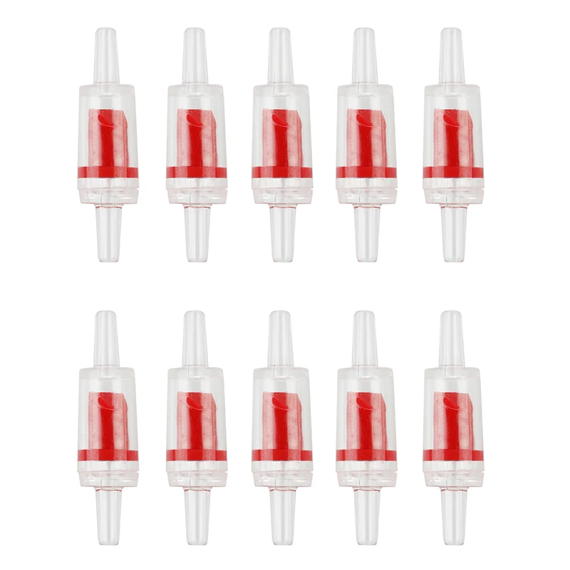 

10 x One Way Check Valve Co2 Aquarium Air Pump Airline