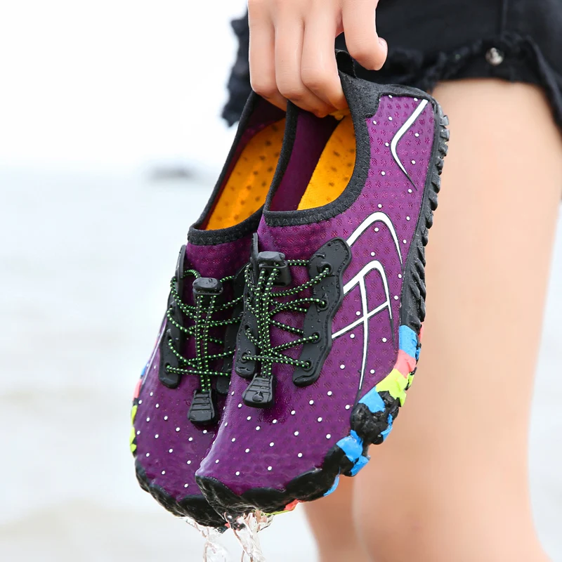 

Quick Drying Water Shoes Men Beach Barefoot Coral Aqua Socks Summer Sea Surf Swimming Watersport Shoe Seaside Playa Plage