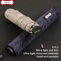 parachase miniportable pencil umbrella carbon fiber aluminum alloy 380t men umbrella women women sunny and rainy umbrella