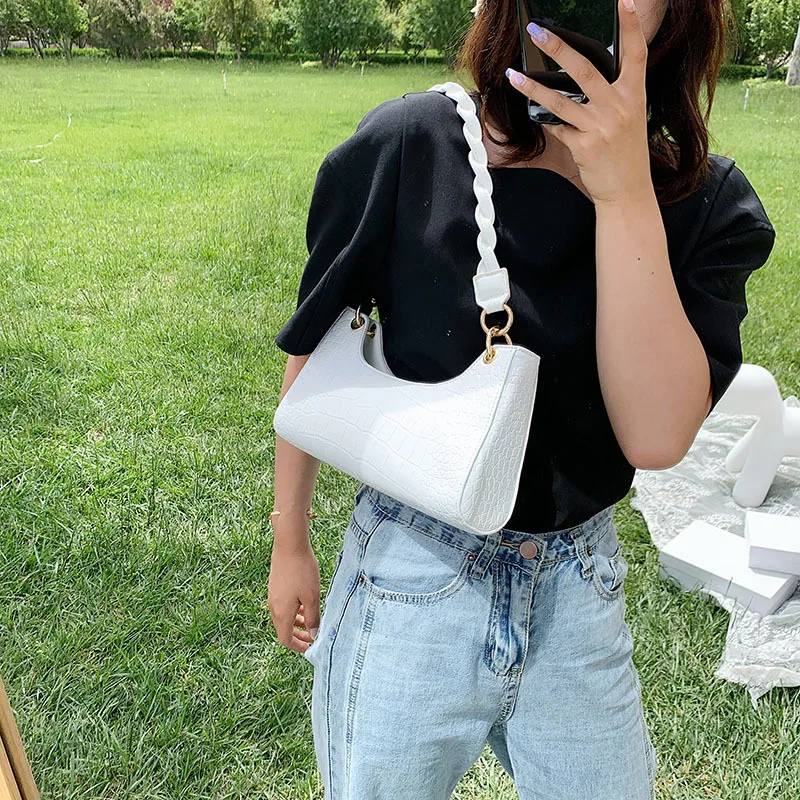 Новинка 2020 модные сумки с рисунком аллигатора для женщин сумка на плечо Женская