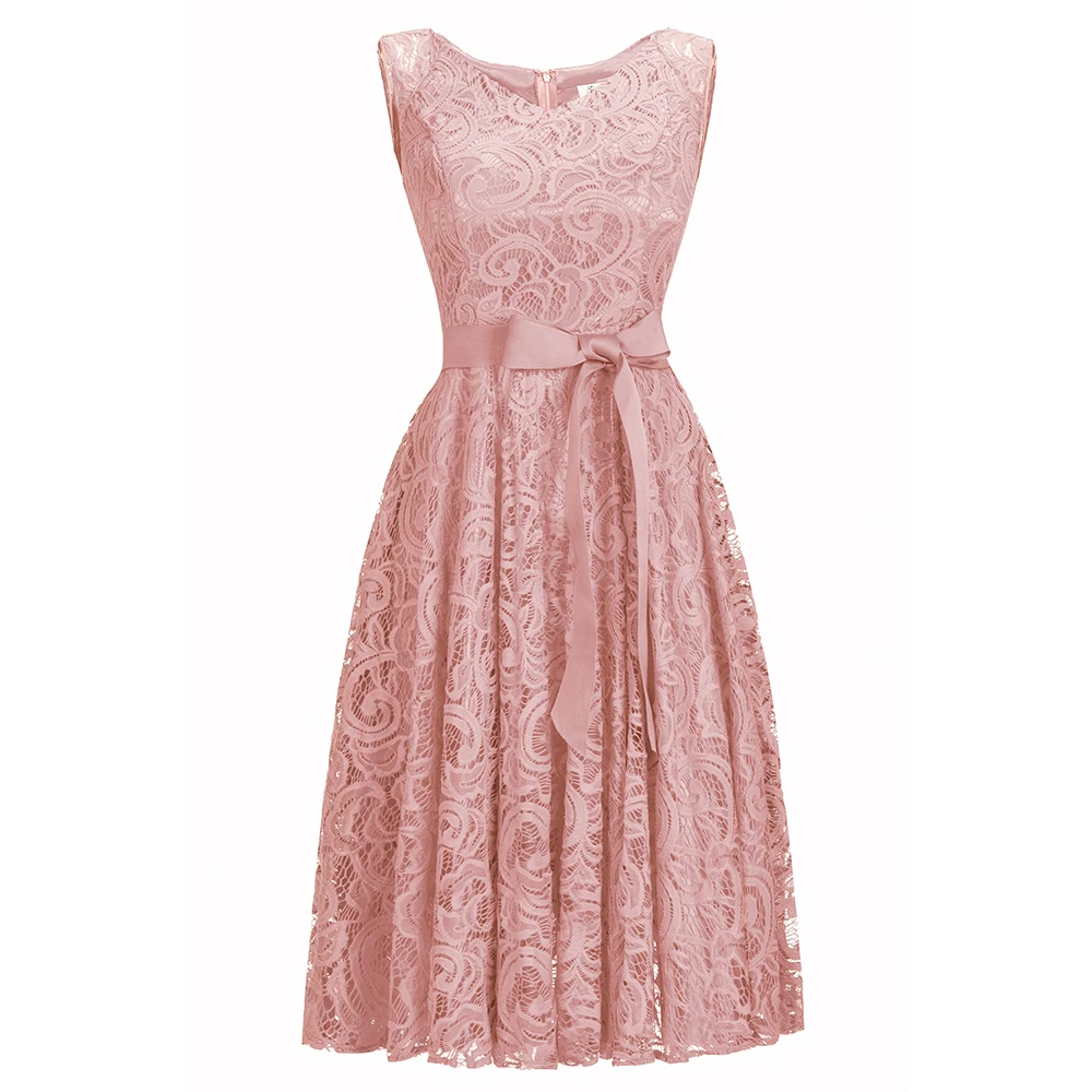 Сексуальное платье без рукавов на бретелях женское элегантное кружевное