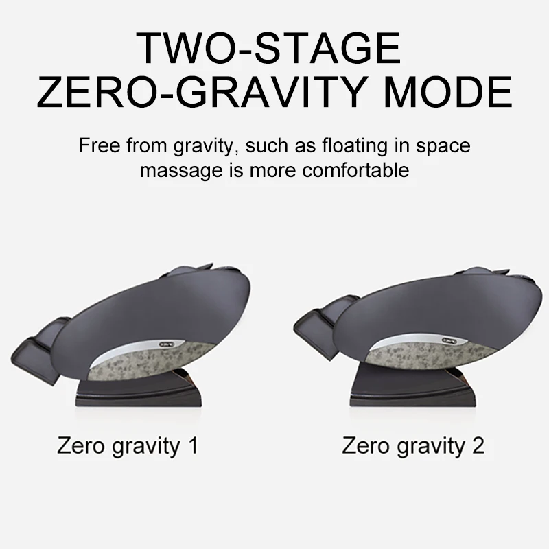 

AYIYUN Large area carbon fiber hot compress,Smart+Zero Gravity home Remote control massage chair,140cm SL+3D Bluetooth music Q7