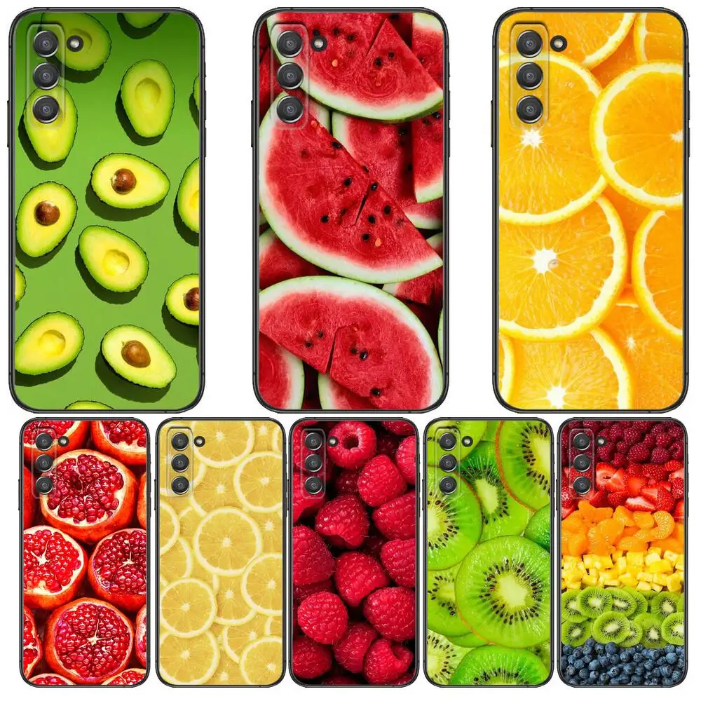 

Delicious fruit Phone cover hull For SamSung Galaxy s6 s7 S8 S9 S10E S20 S21 S5 S30 Plus S20 fe 5G Lite Ultra Edge