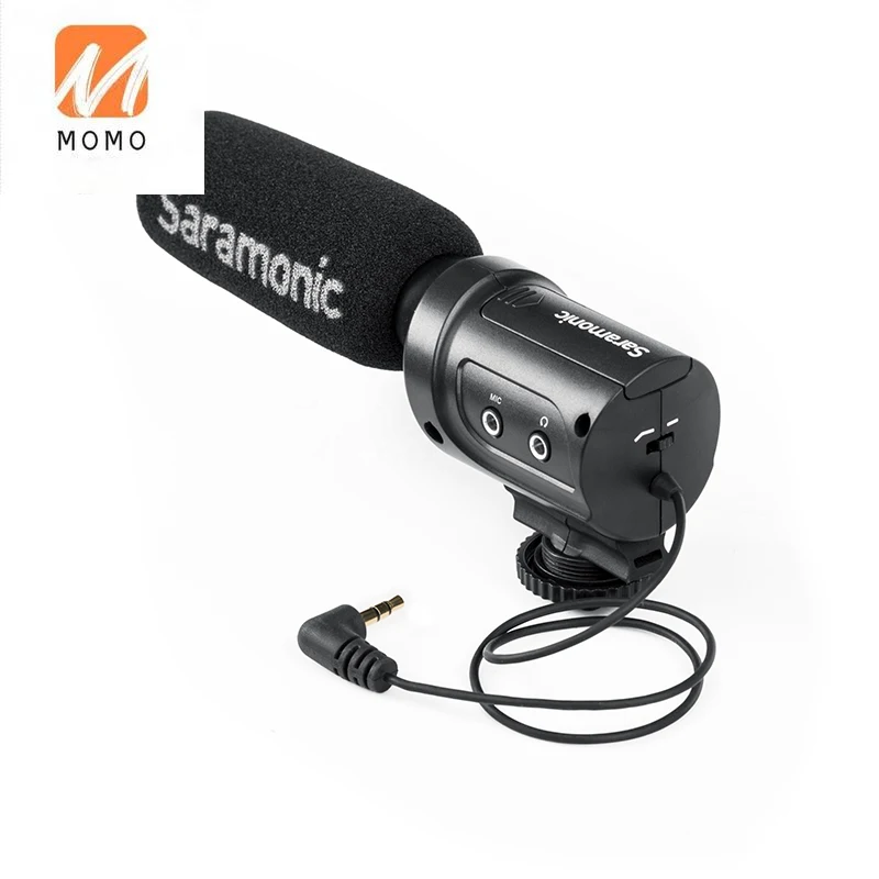 

Saramonic SR-M3 на Камера на штативе и микрофона видеокамеры с Выход для наушников и 1/8 ''(3,5 мм) микрофон видео вход для DSLR и видео Камера s
