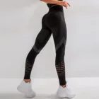 Женские повседневные эластичные облегающие леггинсы с эффектом пуш-ап для йоги, спортивные штаны для бега, леггинсы, спортивные женские штаны для фитнеса и йоги