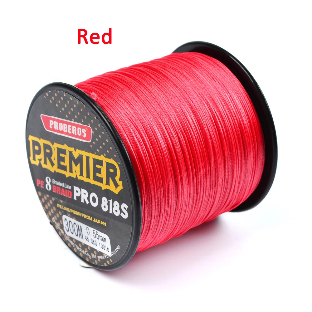 Fly Fishing 300M 8 Strands PE Braided Line 5LB - 300 LB Multifilament Wire PREMIER Carp Yarn | Спорт и развлечения