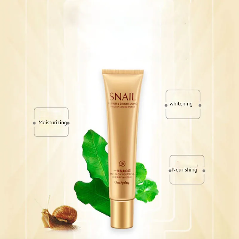 

Snail Face Cream Hyaluronic Acid Moisturizer Anti Wrinkle Aging Nourishing Serum Collagen Whitening Cremes Korean Skin Care