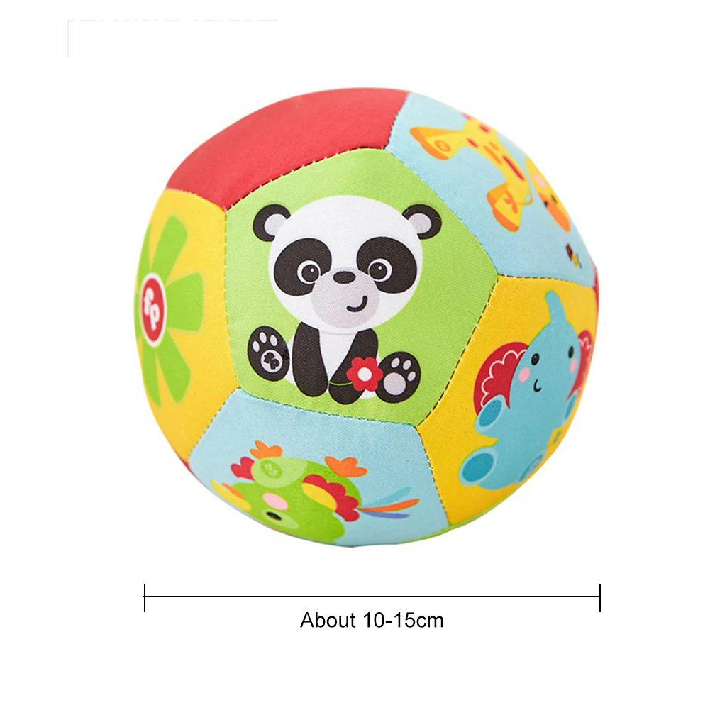 

Colorful Baby Children's Ring Bell Ball Baby Cloth Music Sense Learning Toy Ball Educational Multicolored Rattle Toy