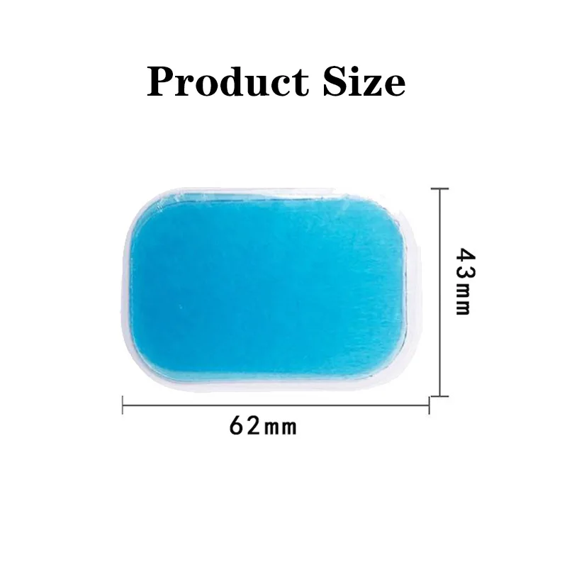 10 пар 20 шт. сменный гель-стикер для фитнеса гидрогелевый электрод массажера