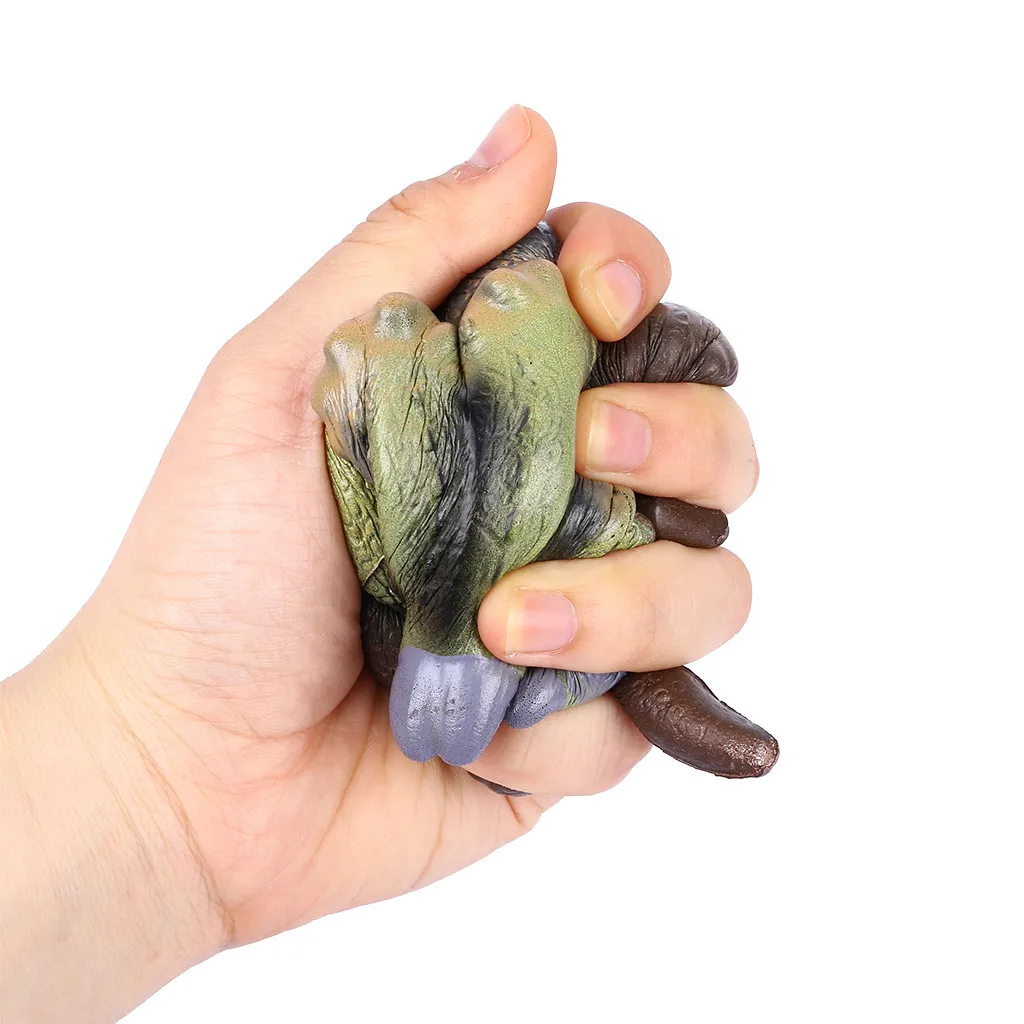 Реалистичная Фигурка динозавра из зоопарка медленно поднимающаяся коллекция