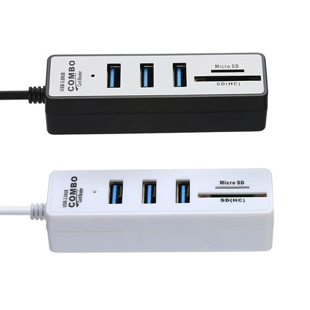 1 шт. высокоскоростной 3 USB-концентратор 0 Многофункциональный Hab TF SD-карта один для