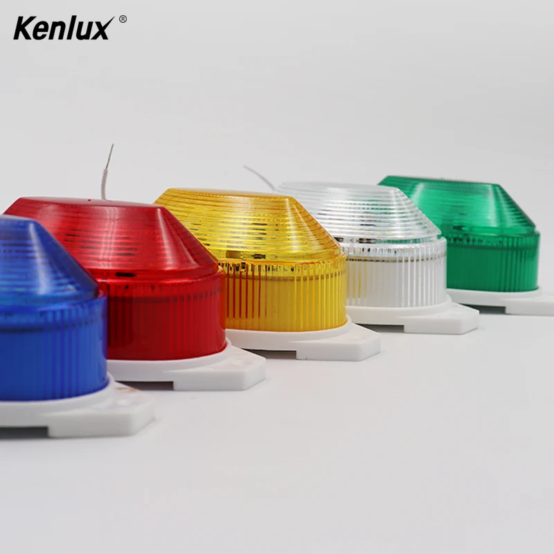 Красный световой индикатор 5 Вт предупреждающий сигнал дорожного движения