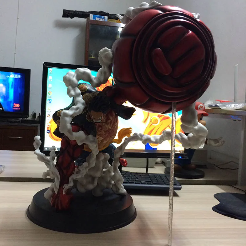 One piece gear четвёртая фигурка Луффи 1/4 масштаб окрашенная фигура большого размера большая рука Ver. Обезьяна д Луффи статуя ПВХ фигурка игрушка