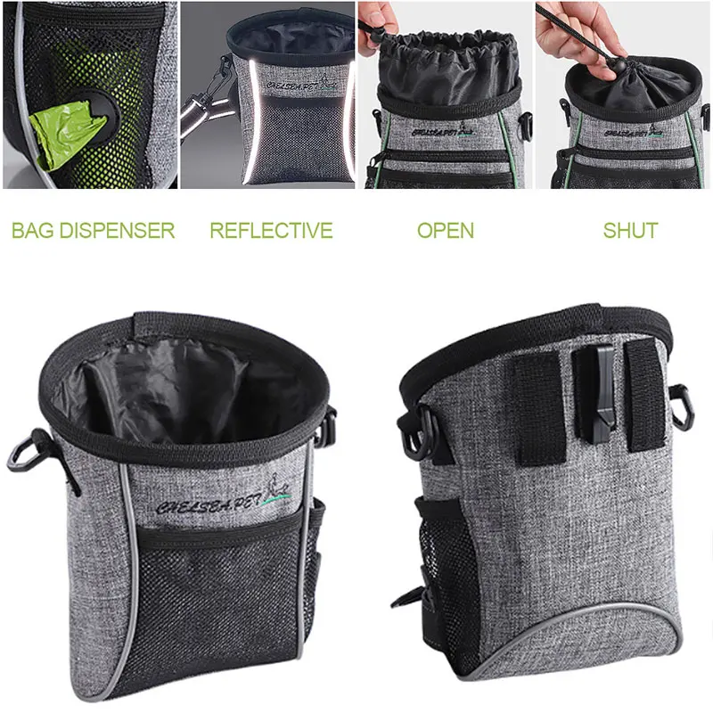 Сумка для питомцев на открытом воздухе Портативная сумка еды дрессировки
