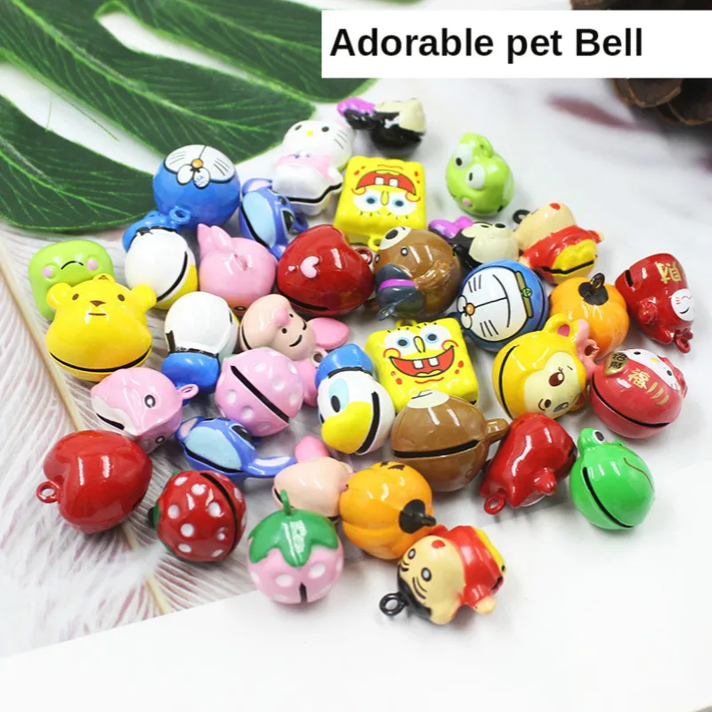 1PCS Pet Bell Cat Dog DIY Crafts Collar Accessories For Rabbit Chihuahua Puppy Dogs Gatos Perros Mascotas Cachorro Accesorios