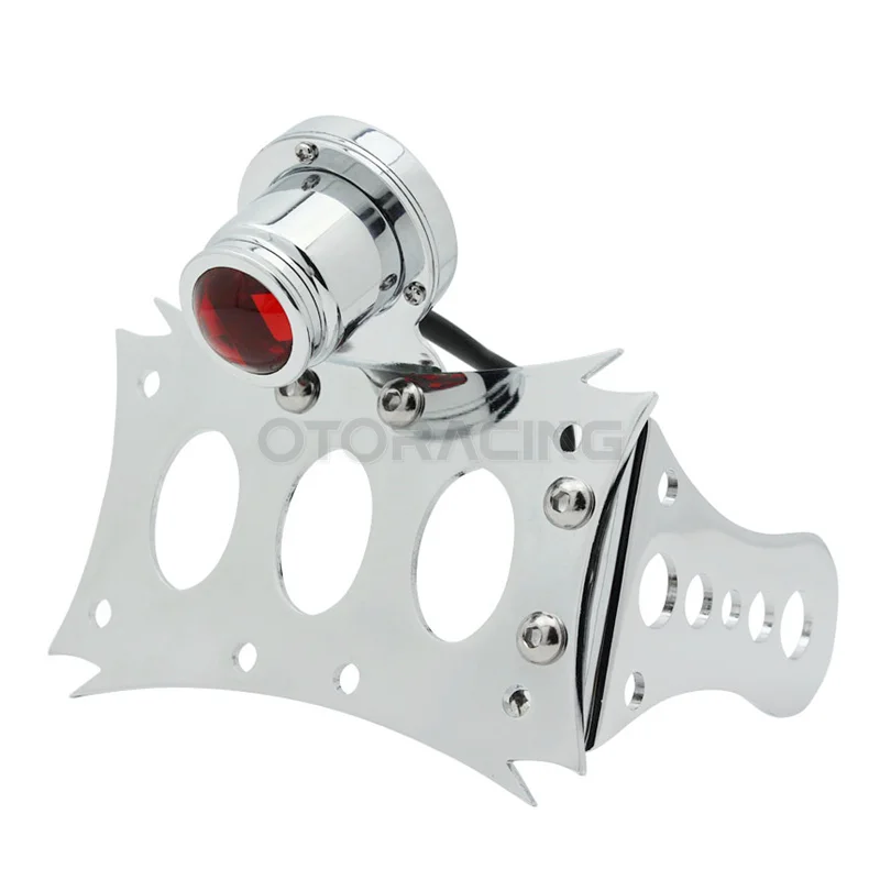 Светодиодный задний стоп светильник сигнал для номерного знака мотоцикла