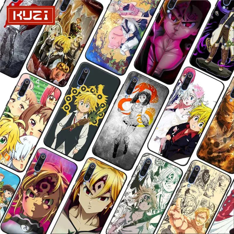 Крутой мультяшный Мягкий силиконовый чехол для телефона с надписью seven deadly sins xiaomi