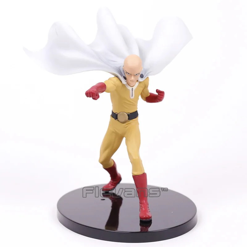 Аниме One Punch Man DXF Сайтама Боевая версия. Коллекционная модель игрушки из ПВХ 20 см |