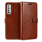 Чехол-книжка для Tecno Camon 17P, искусственная кожа, магнитный, с держателем для карт и подставкой