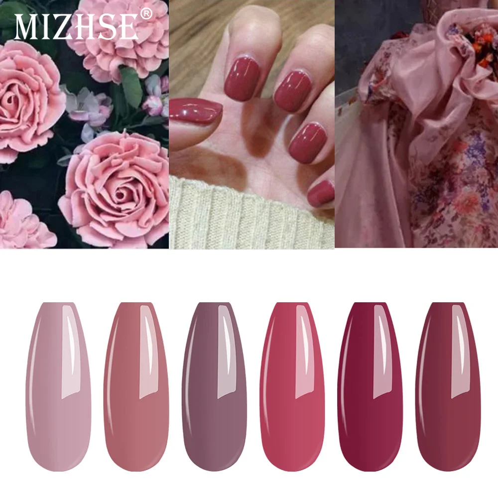 

MIZHSE 6 шт. гель для ногтей комплект УФ-гель для дизайна ногтей грунтовка био-Гели Soak Off Гель для ногтей Лаки набор для ногтей, полустойкое к лак ...