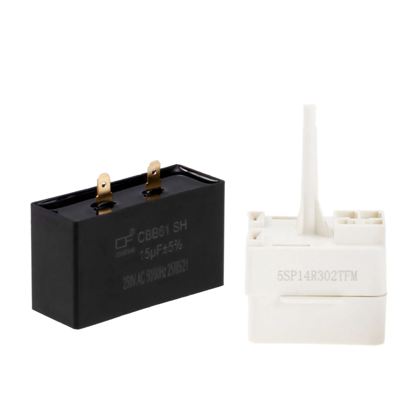 

2 шт./компл. Замена W10613606 реле перегрузки w/конденсатор 67005560 комплект подходит для Maytag Kenmore джакузи AP5787784 59653463301