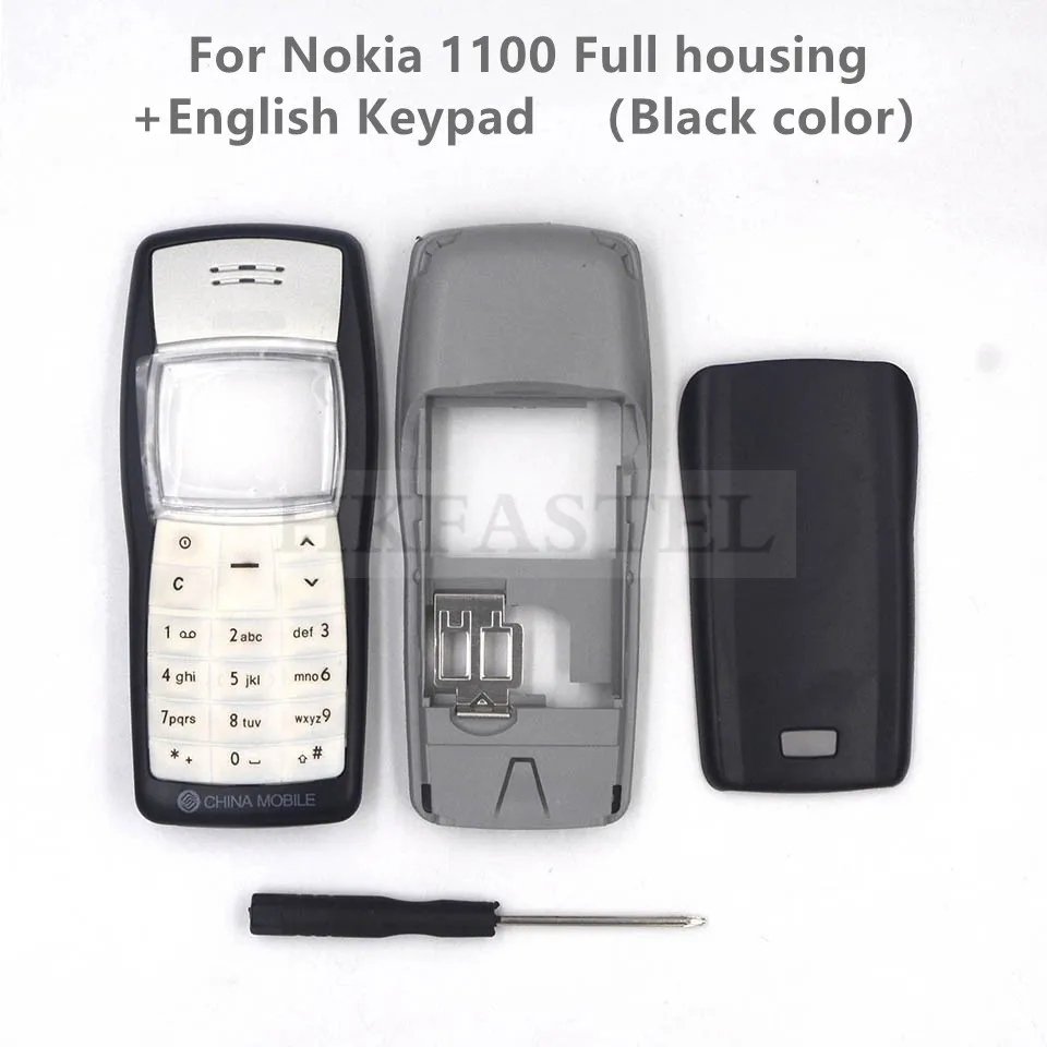 HKFASTEL новый высококачественный чехол для Nokia 1100 полный корпус мобильного телефона