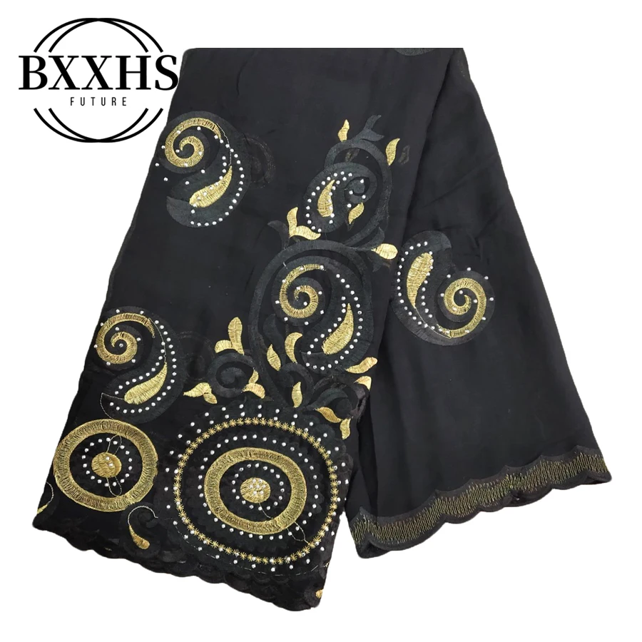 2019 Весна Новый дизайн африканские женские шарфы мусульманские большой вышитый