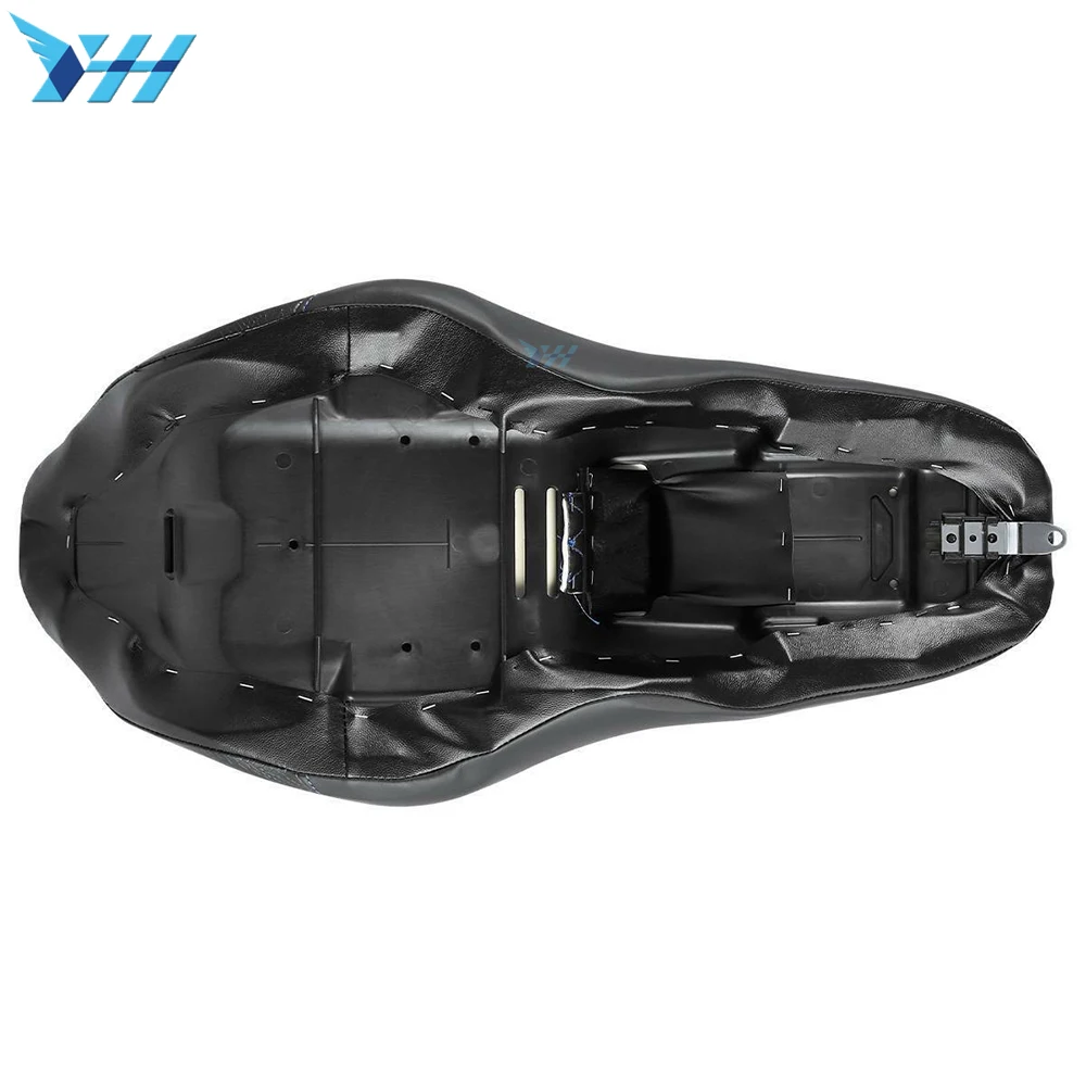 

Motorcycle Two Up Driver Front Rear Passenger Cushion Seat For Harley Touring Road King 2009-2020 2019 2018 2017 2016 2015