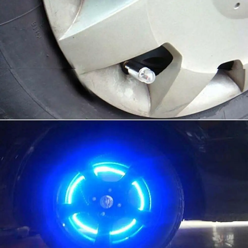 Велосипедный светильник покрышки клапан светодиодный безопасный вспышка Крутое