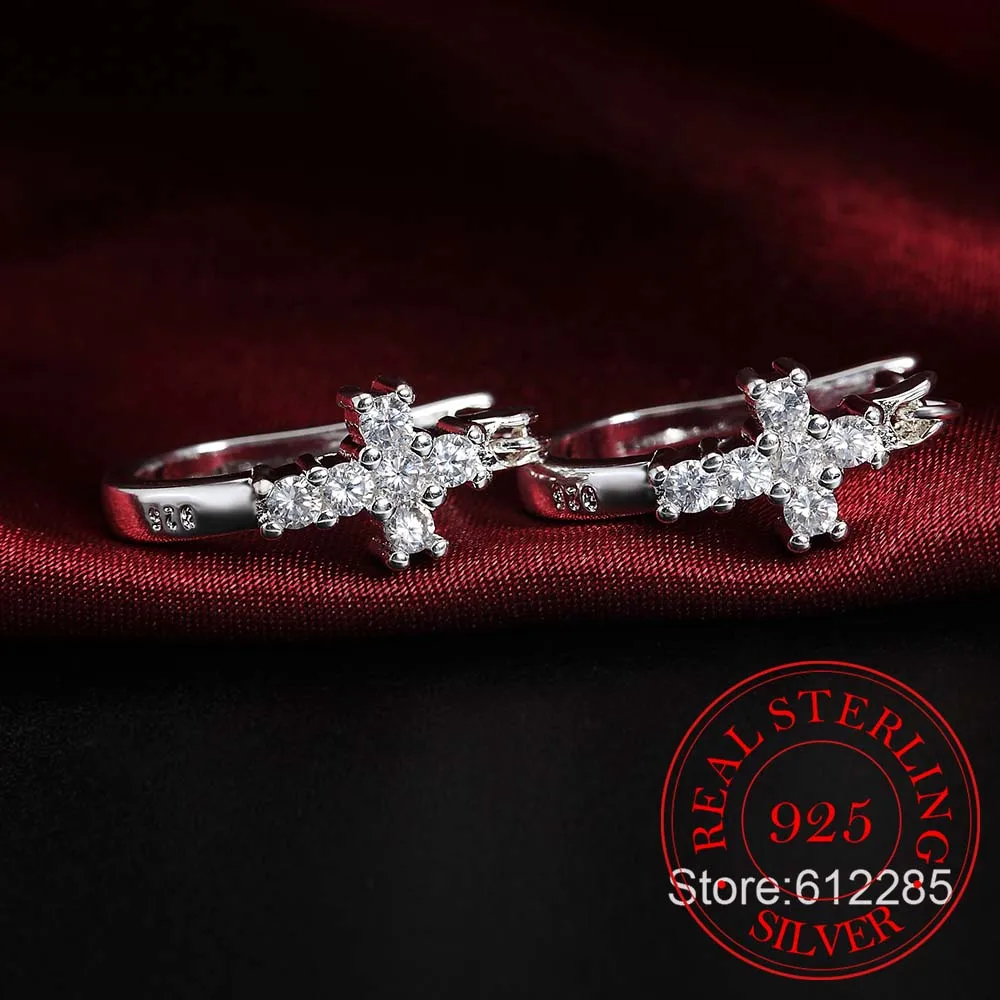 Оптовая продажа серьги из стерлингового серебра 925 пробы аксессуары для