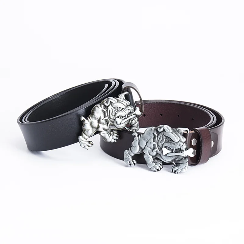 

Индивидуальный поводок бульдога животное дикая модная повседневная Молодежная модная пряжка для ремня в европейском и американском стиле