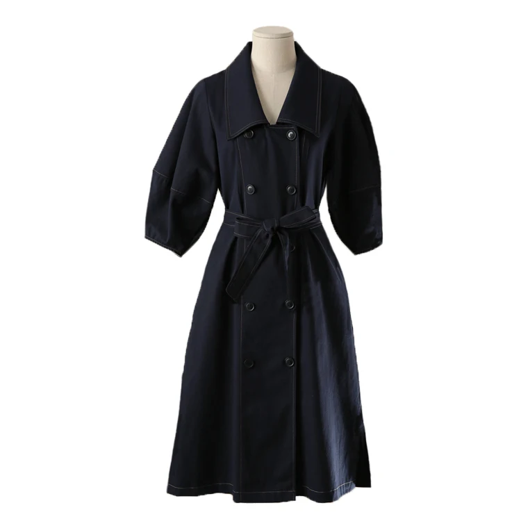 

Fashion new Korean style loose student casual workwear short trench coat