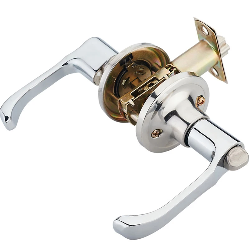 Бесшумный дверной замок из цинкового сплава для кухни замки одной ручки в ванную