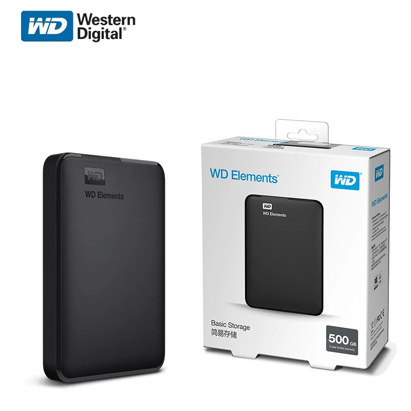 

Western Digital WD Elements 2.5" Portable 1TB 2TB 4TB 5TB USB3.0 External Hard Drive Hdd Disco Duro Externo Disque Hard Disk