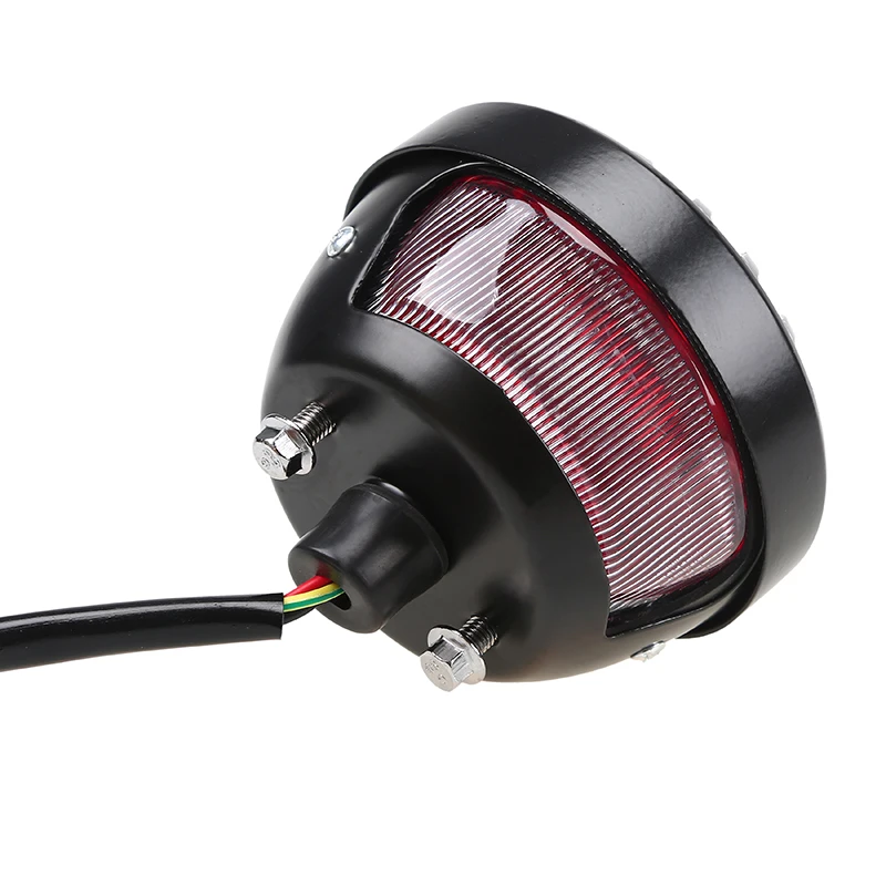 Аксессуары для мотоциклов POSSBAY 12 В задний стоп-сигнал скутера Harley Bobber Chopper фонарь